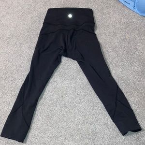 Black lululemon leggings